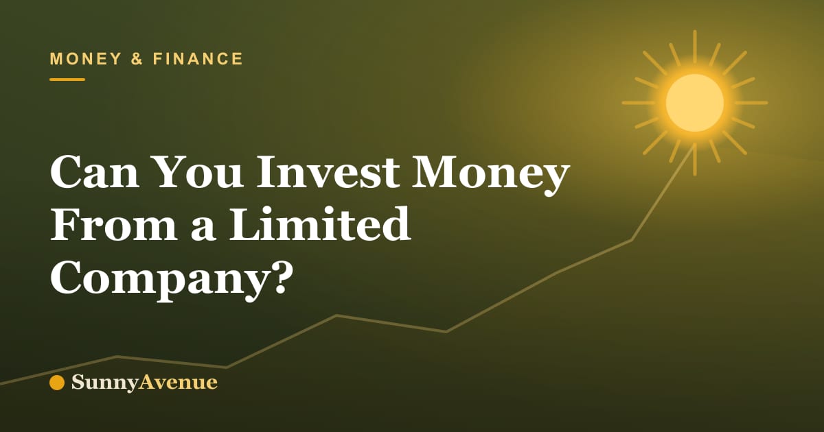 Can You Invest Money From a Limited Company? | Sunny Avenue