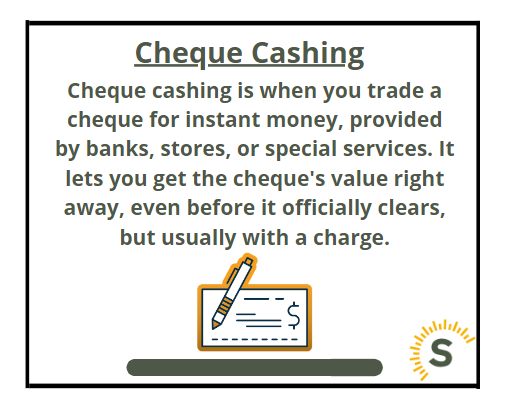 what is cheque cashing