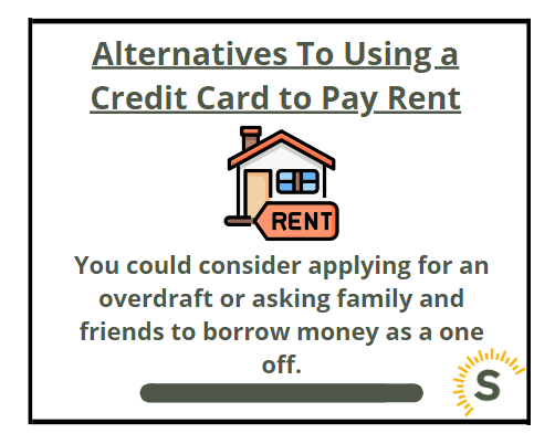 alternatives to paying rent with a credit card