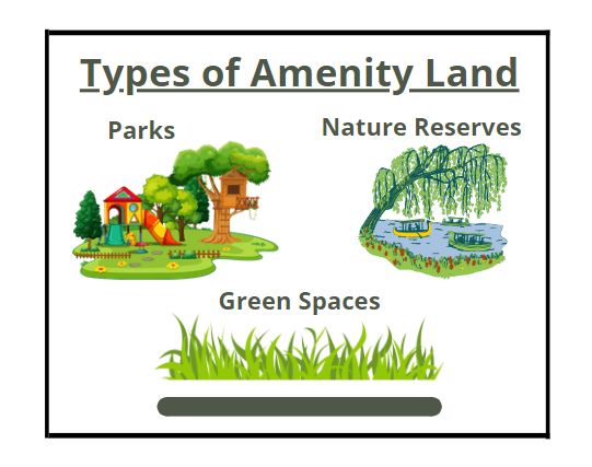 types of amenity land